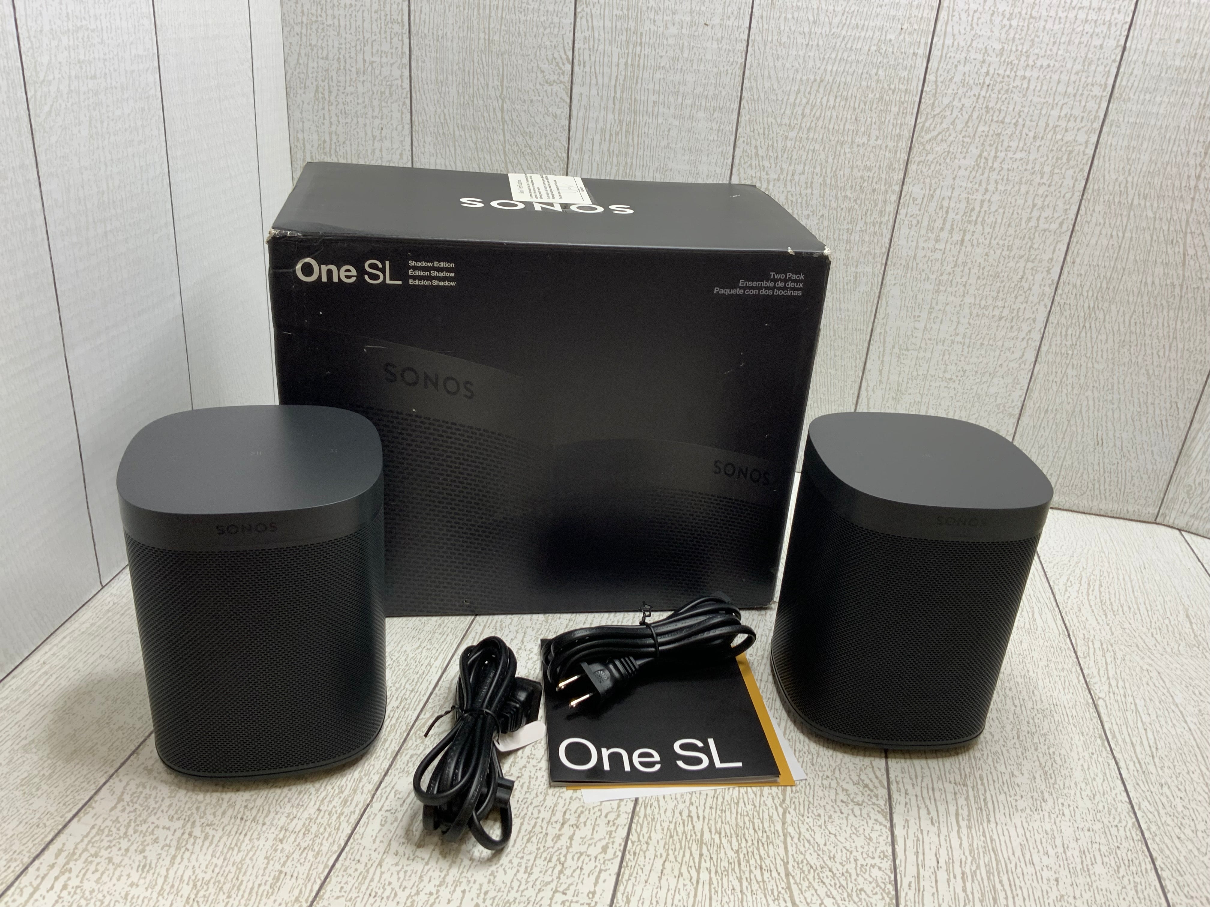 Sonos One (Gen 2) Two Room Set Voice Controlled Smart Speaker with Amazon Alexa (8021868019950)